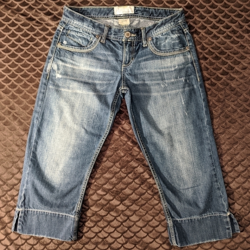 Maurice's capri jeans size 3/4 ~GUC~